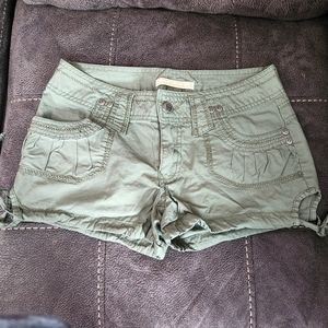 Army green Sexy Short Shorts